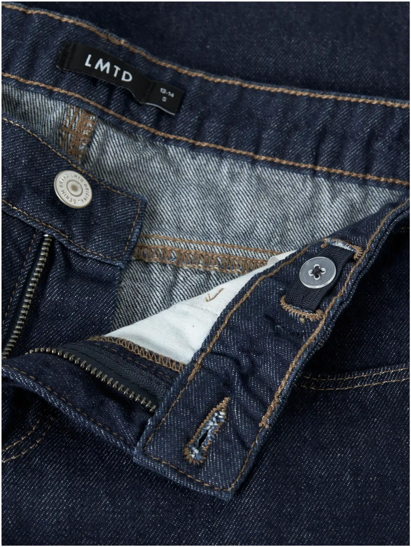 LMTD lasten farkut - DARK BLUE DENIM - 4