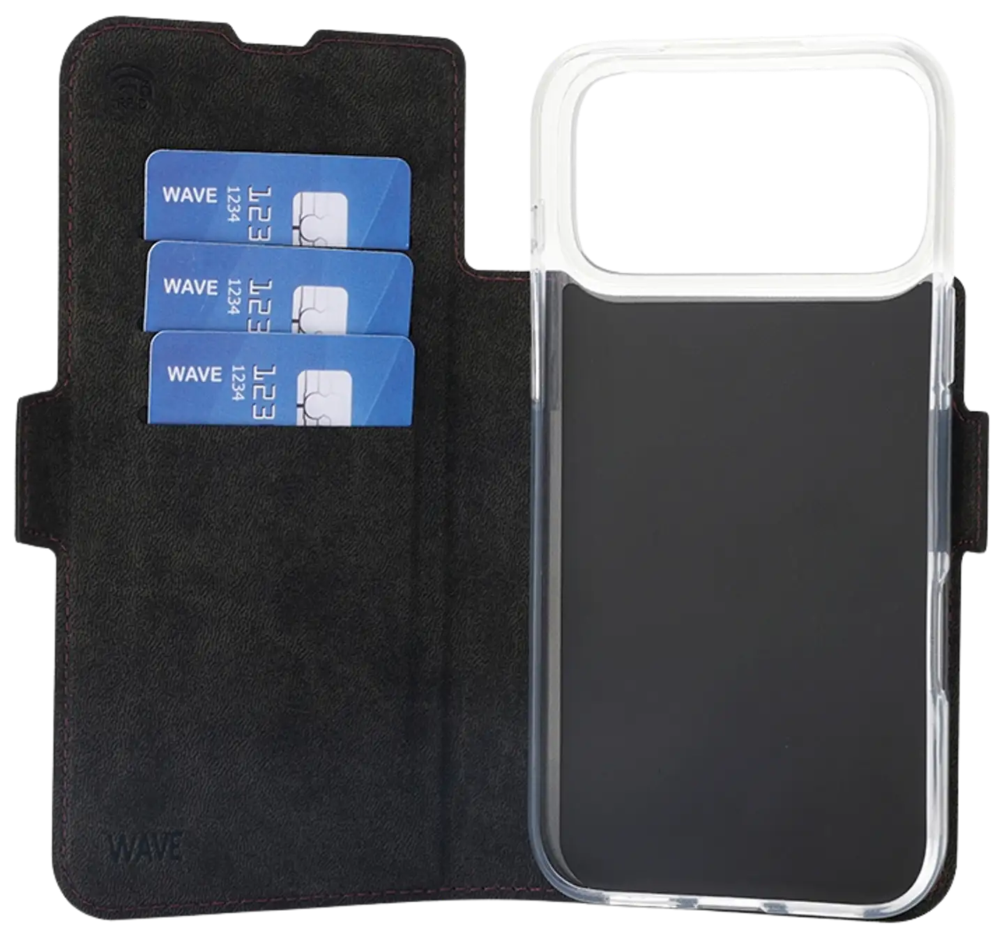 Wave MagSafe -yhteensopiva Book Case, Apple iPhone 17 Pro Max, smoky sangria - 4
