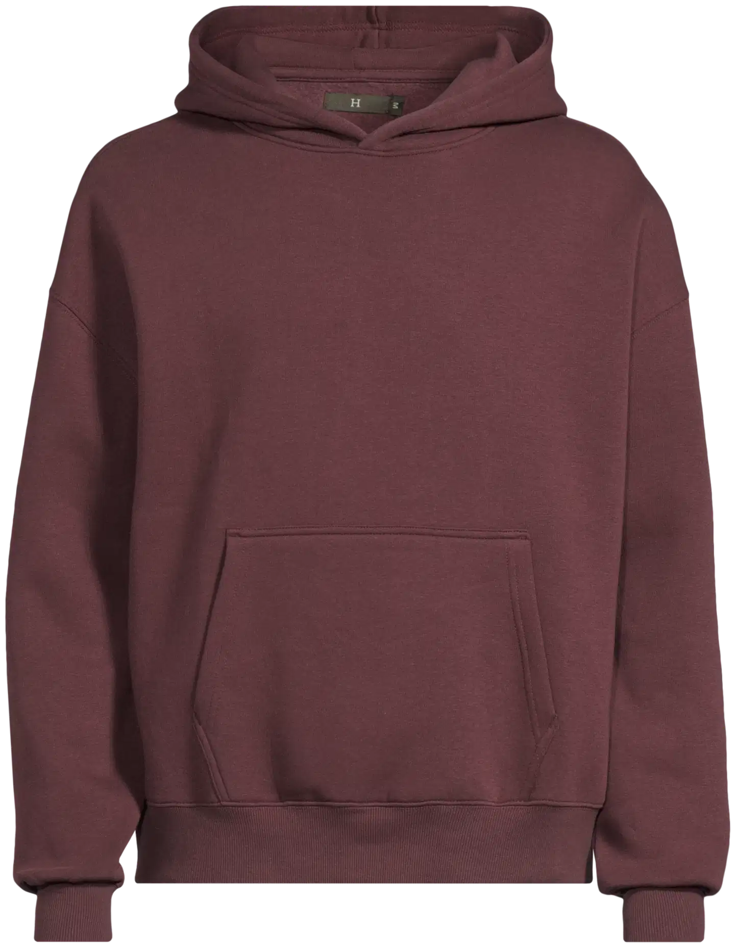 House miesten collegehuppari basic 195HBNOS21 - Burgundy - 2
