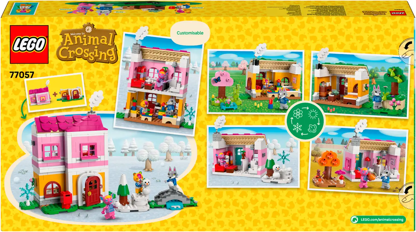 LEGO Animal Crossing 77057 Luovat talot: Hauskat vuodenajat - 2