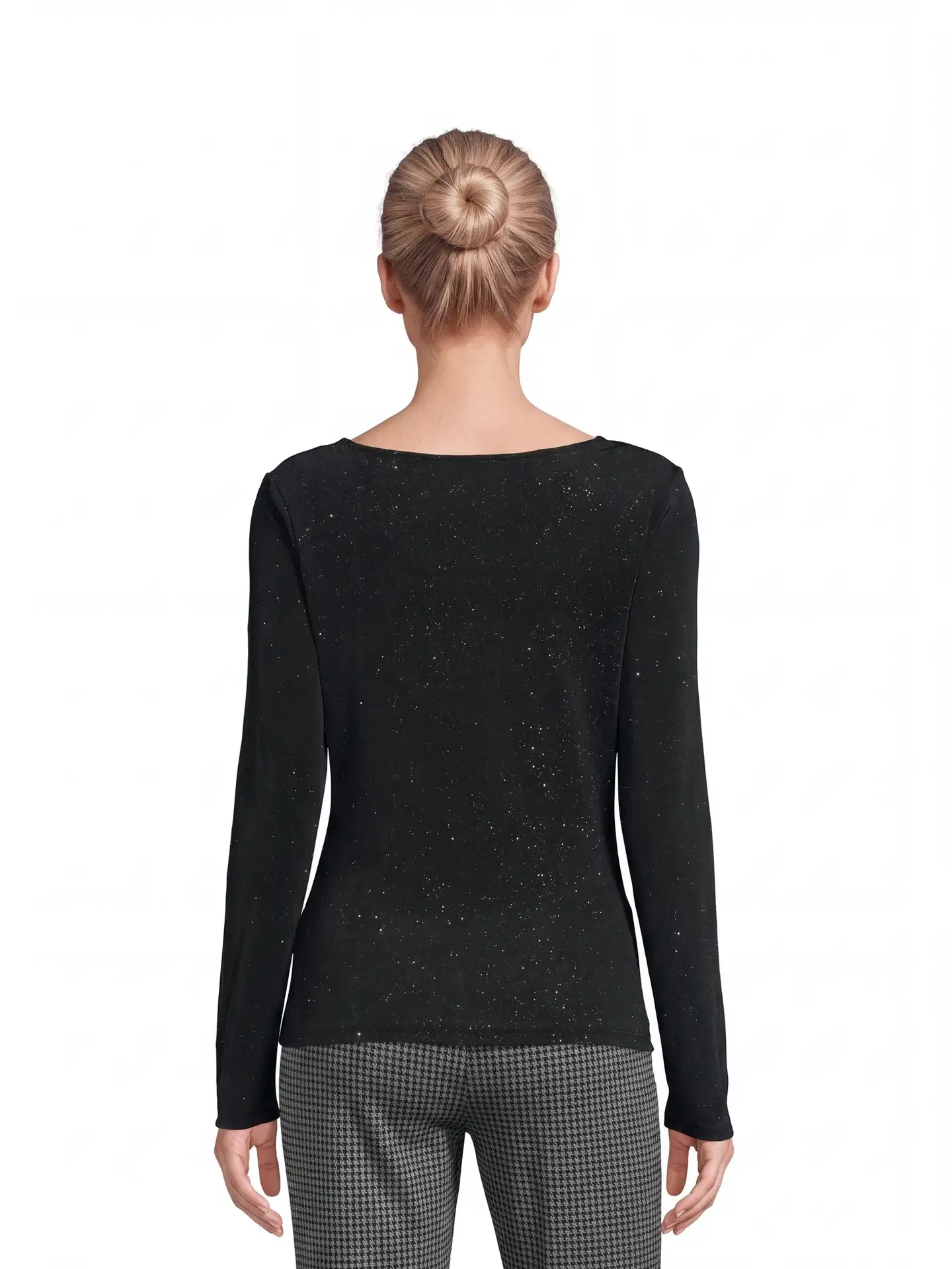 London Fog naisten juhlapaita Shine 213L264021 - black - 4