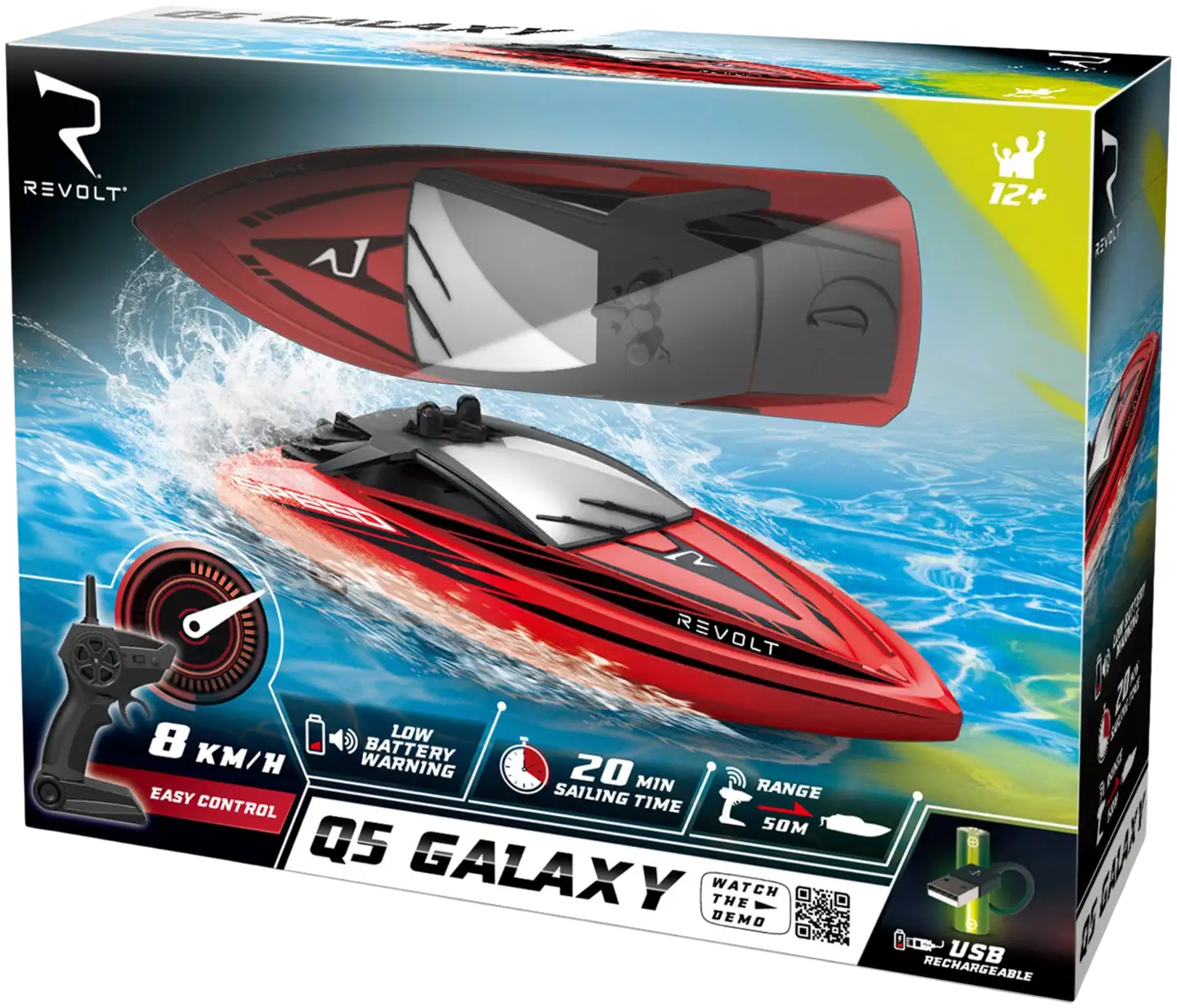 REVOLT R/C Q5 Galaxy Boat - 3