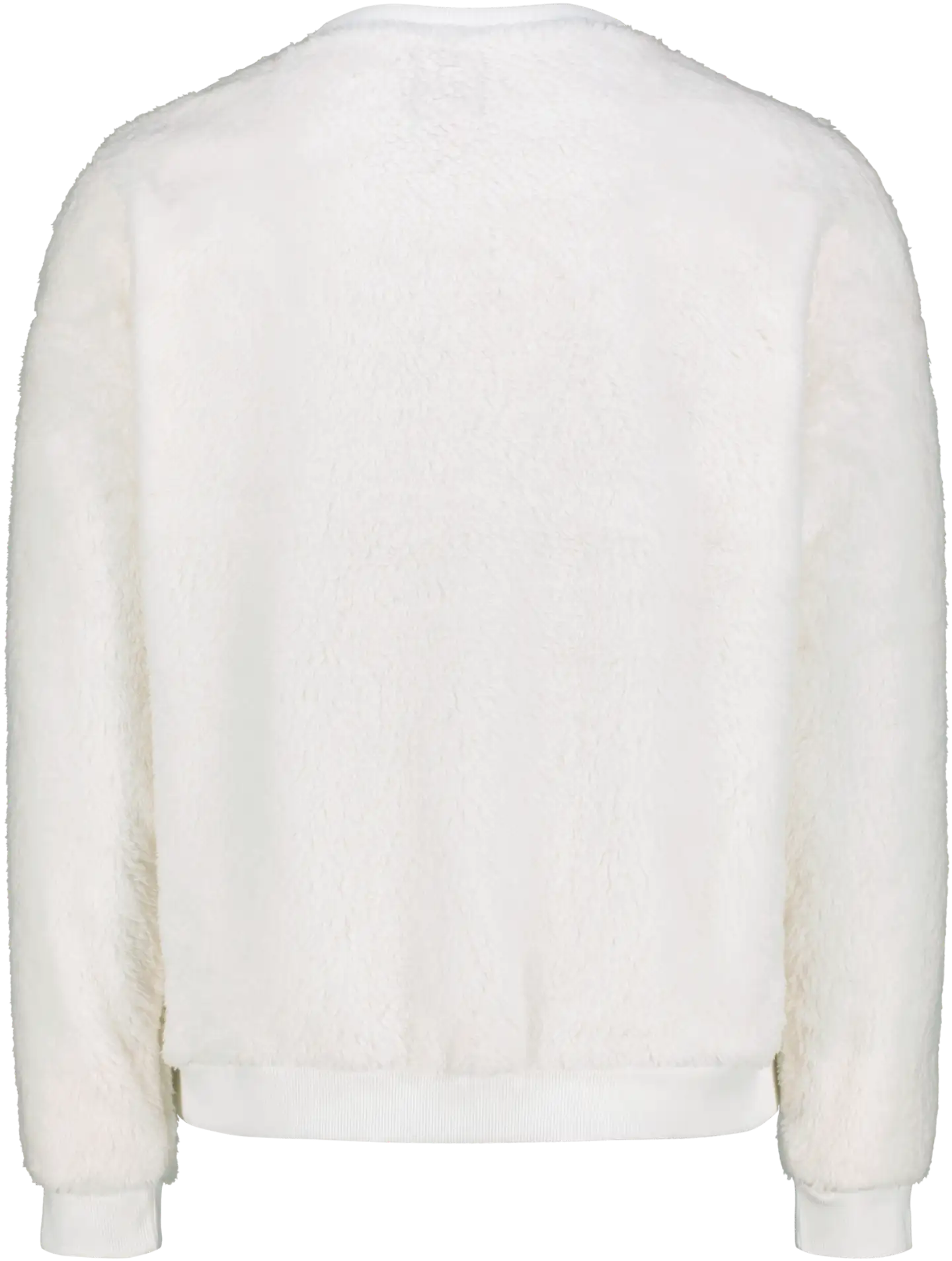 Ronald naisten väljä joulufleece jouluisella koira koristelulla - Off white - 2