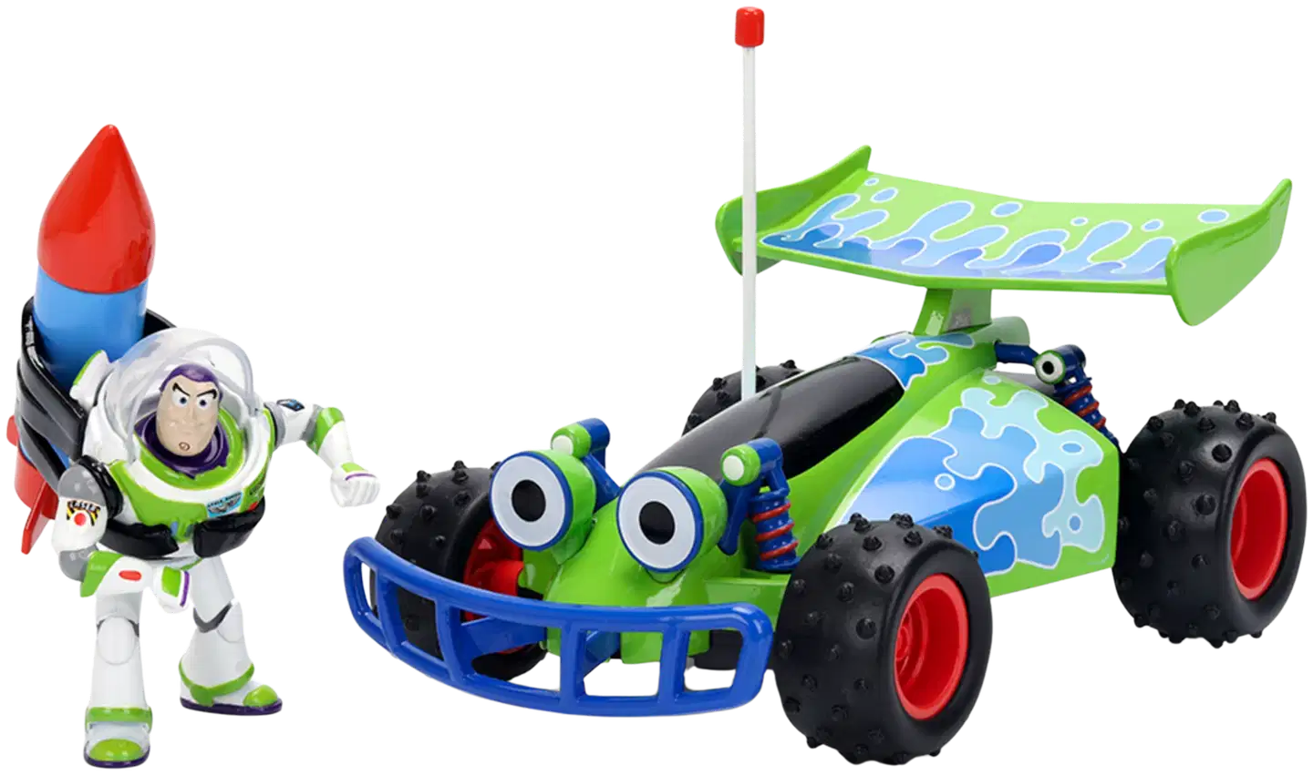 Jada Disney Toy Story Buzz Lightyear ja Turbo Buggy, 19 cm, 1:24, die-cast - 10