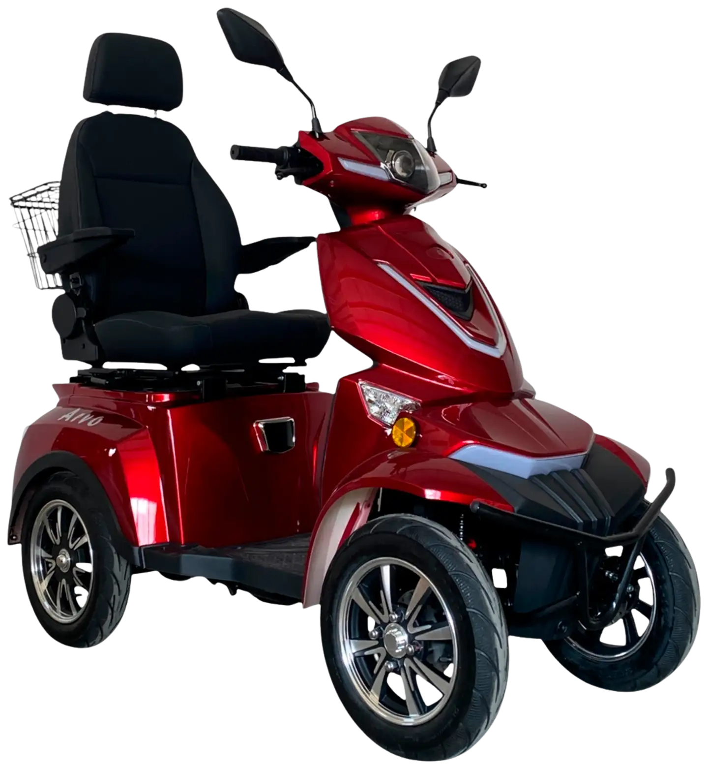 Arvo senioriskootteri punainen P800 - 1
