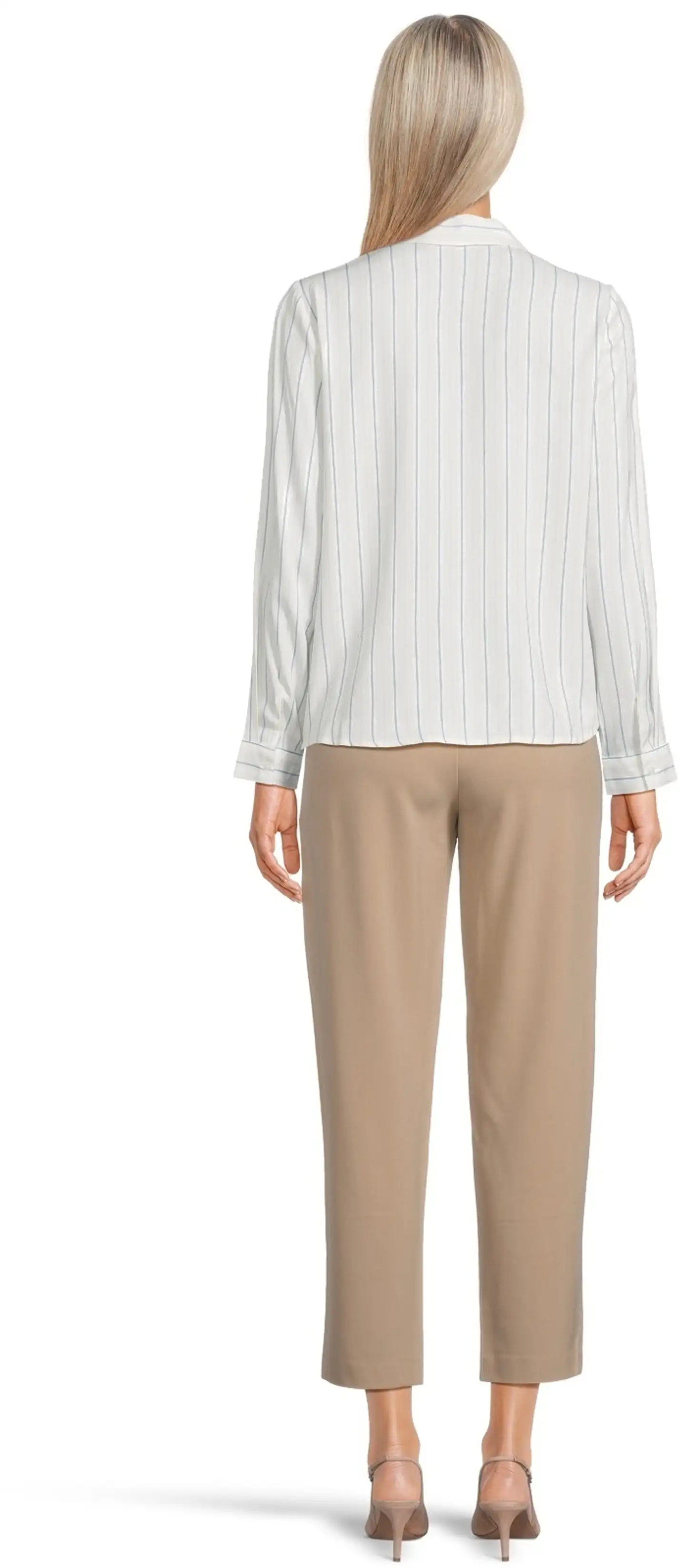 London Fog naisten kangaspusero 228l260502 - Striped - 3