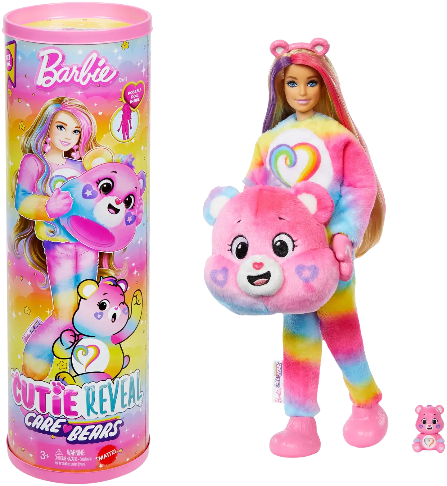 Barbie Cutie Reveal Halinalle Pinkki - 1