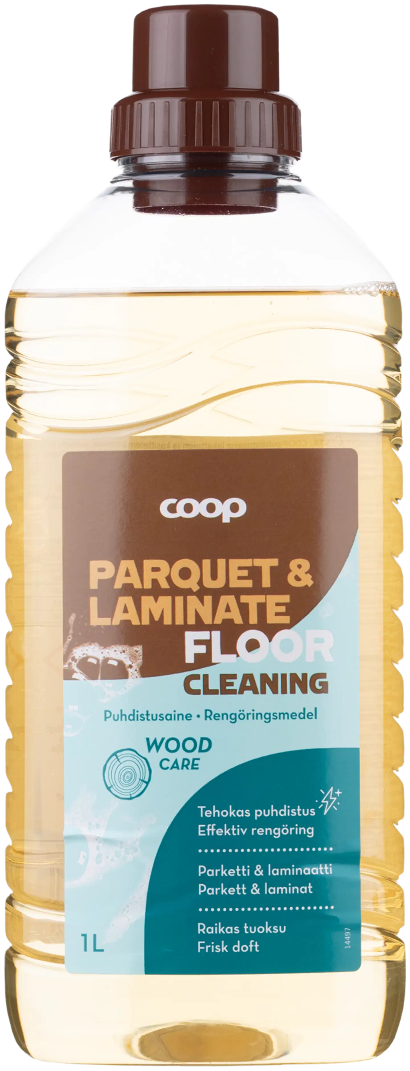 Coop parketin ja laminaatin puhdistusaine 1 l