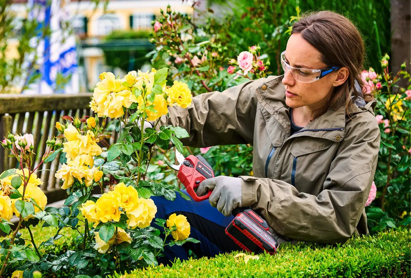 Einhell Professional akkuoksasakset GP-LS 18/28 Li BL-Solo - 10