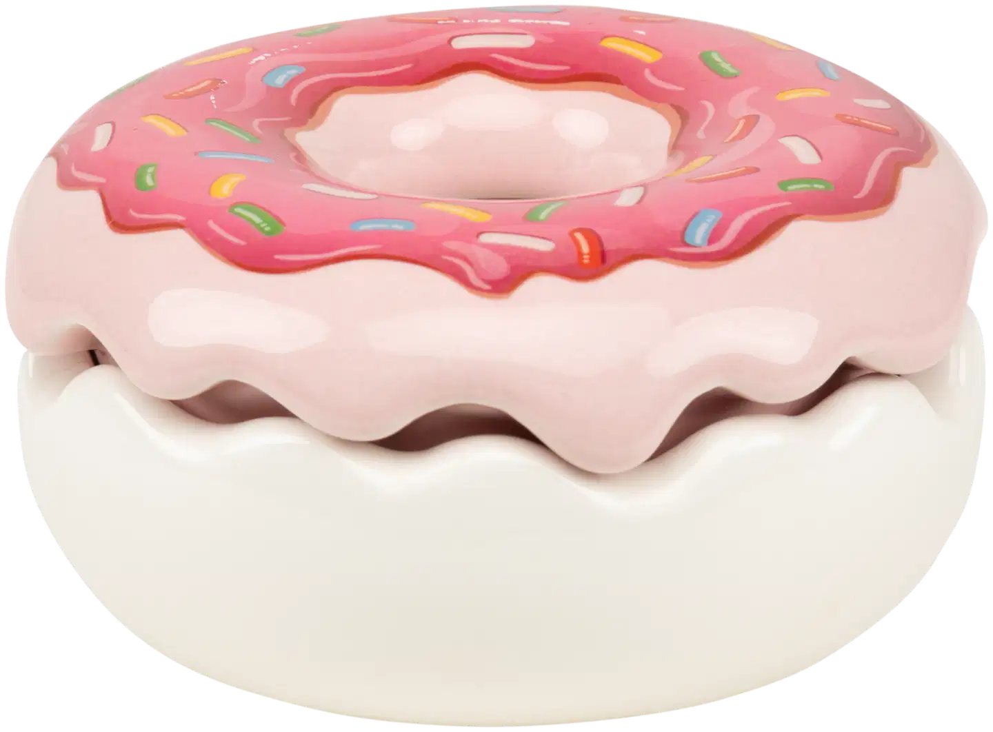 Pöytäkoriste donitsi 10 x 5 cm pinkki