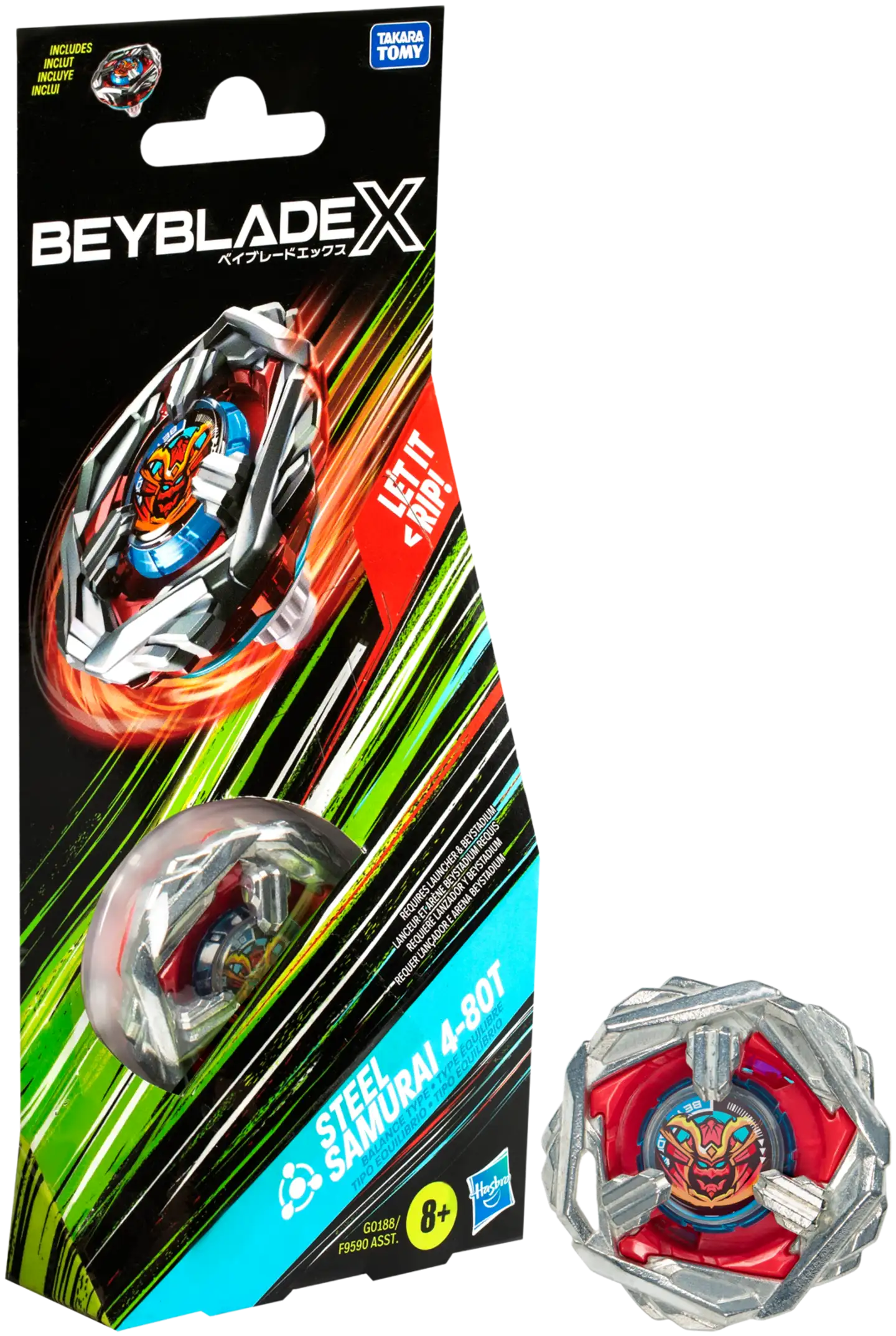 Beyblade hyrrä X Booster, erilaisia - 8