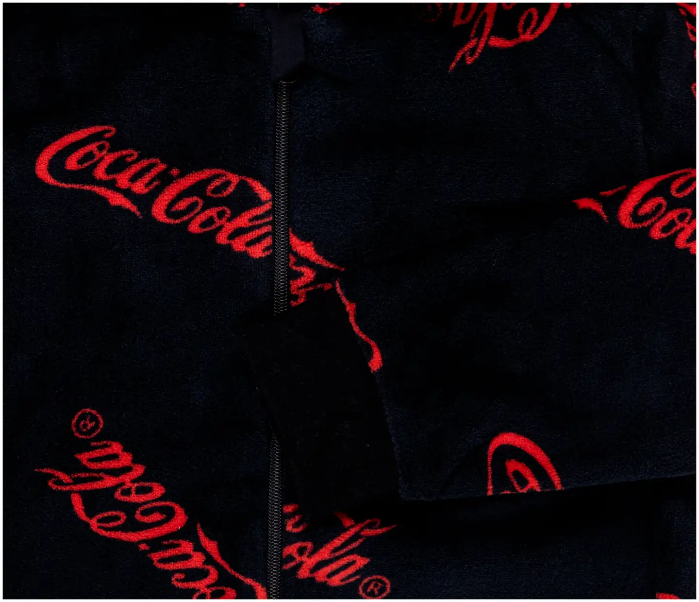 Coca-Cola nuorten fleecehaalari CO20143 - BLACK - 3