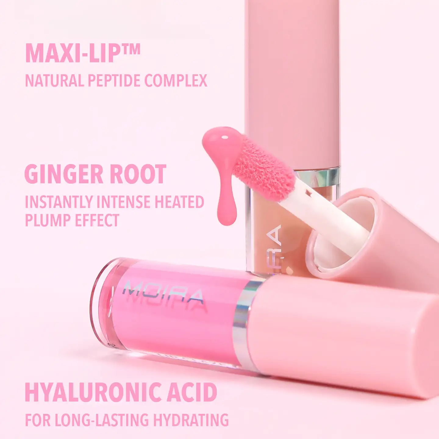 MOIRA Lip Glaze Oil Plumper 003 Moody -huulikiilto 5 ml - 006 Copycat - 7