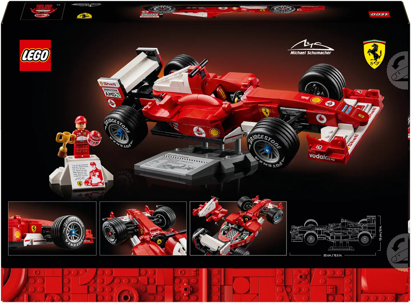 LEGO® Icons 11375 Ferrari F2004 ja Michael Schumacher - 4
