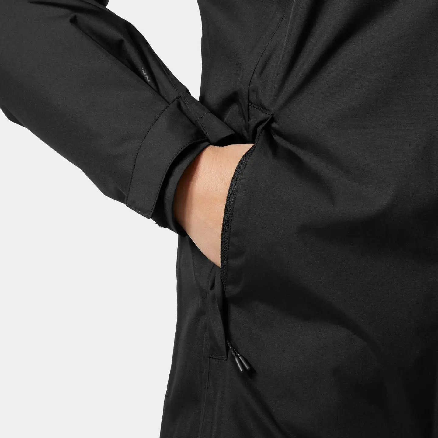 Helly Hansen naisten kevytvanutakki Vancouver Ins Raincoat - BLACK - 8