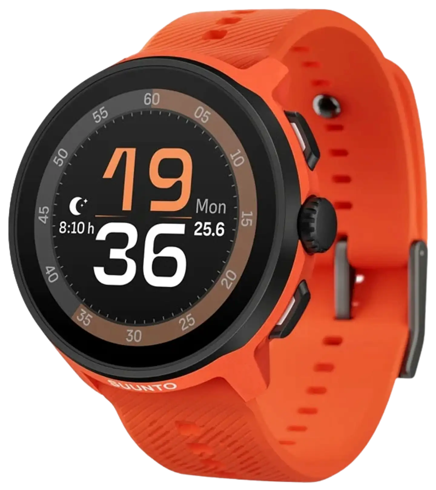 Suunto älykello Run koralli oranssi silikonirannekkeella - 1