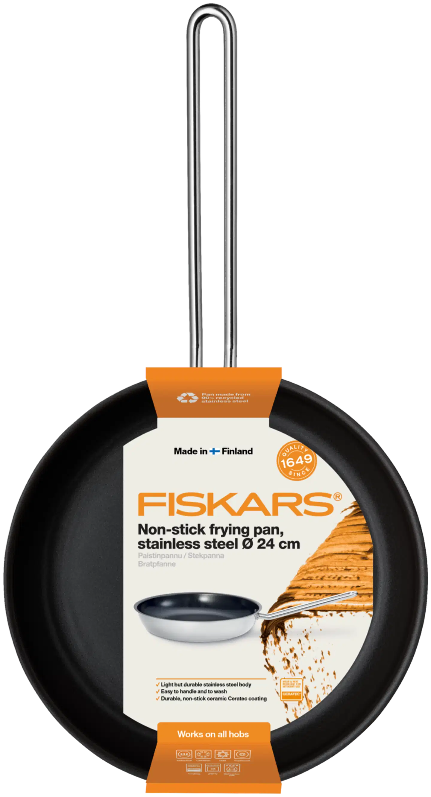 Fiskars Paistinp. 24cm keraaminen - 2