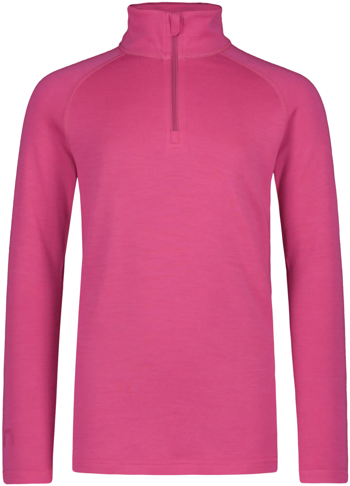 North Outdoor Sensitive 225 aluskerroksen merino vetoketjupoolo JR - pinkki