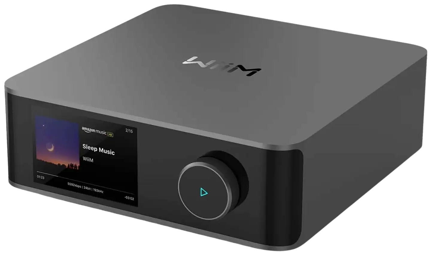 WiiM Amp Ultra, tumman harmaa