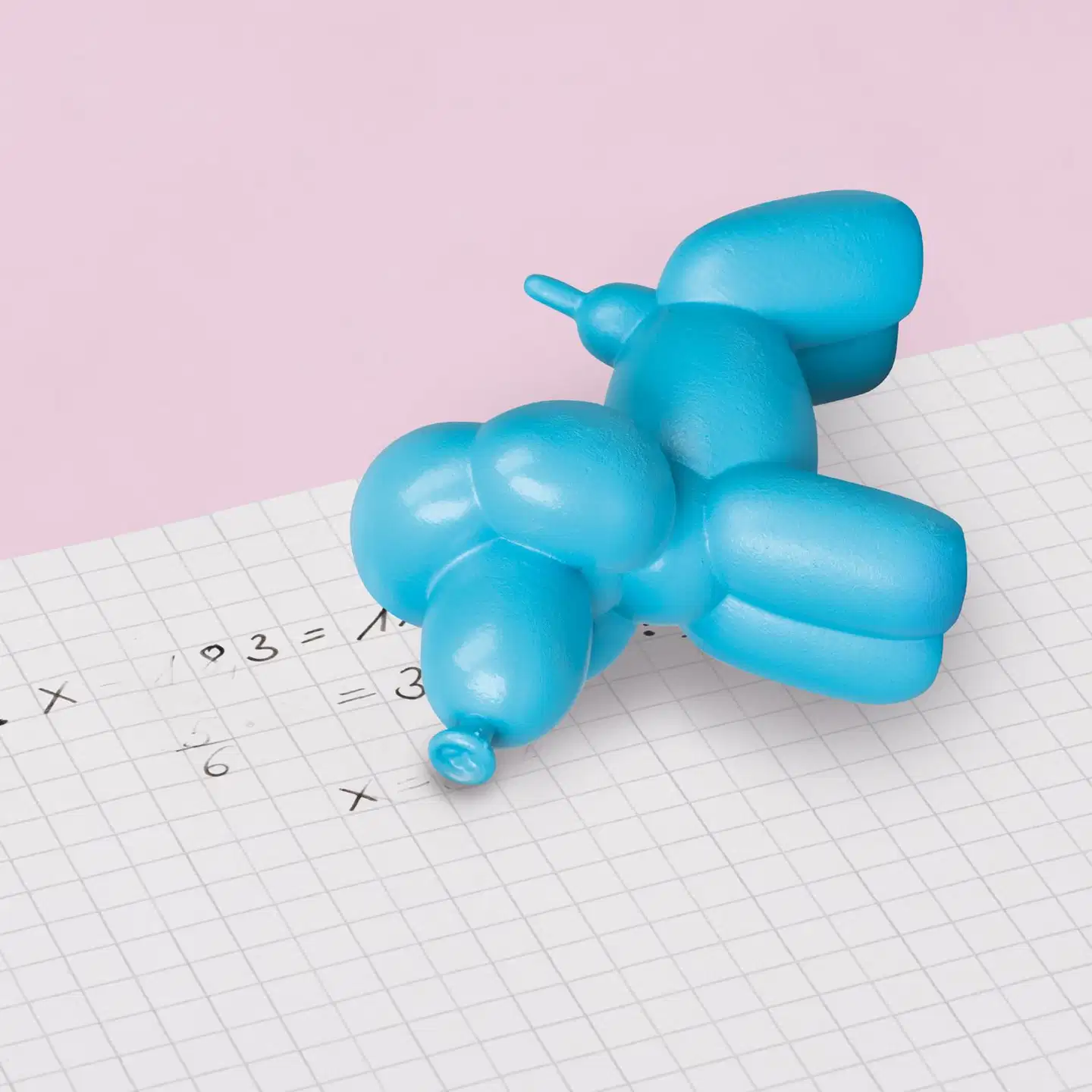 Brunnen pyyhekumi Ilmapallo, sininen ja pinkki - 2