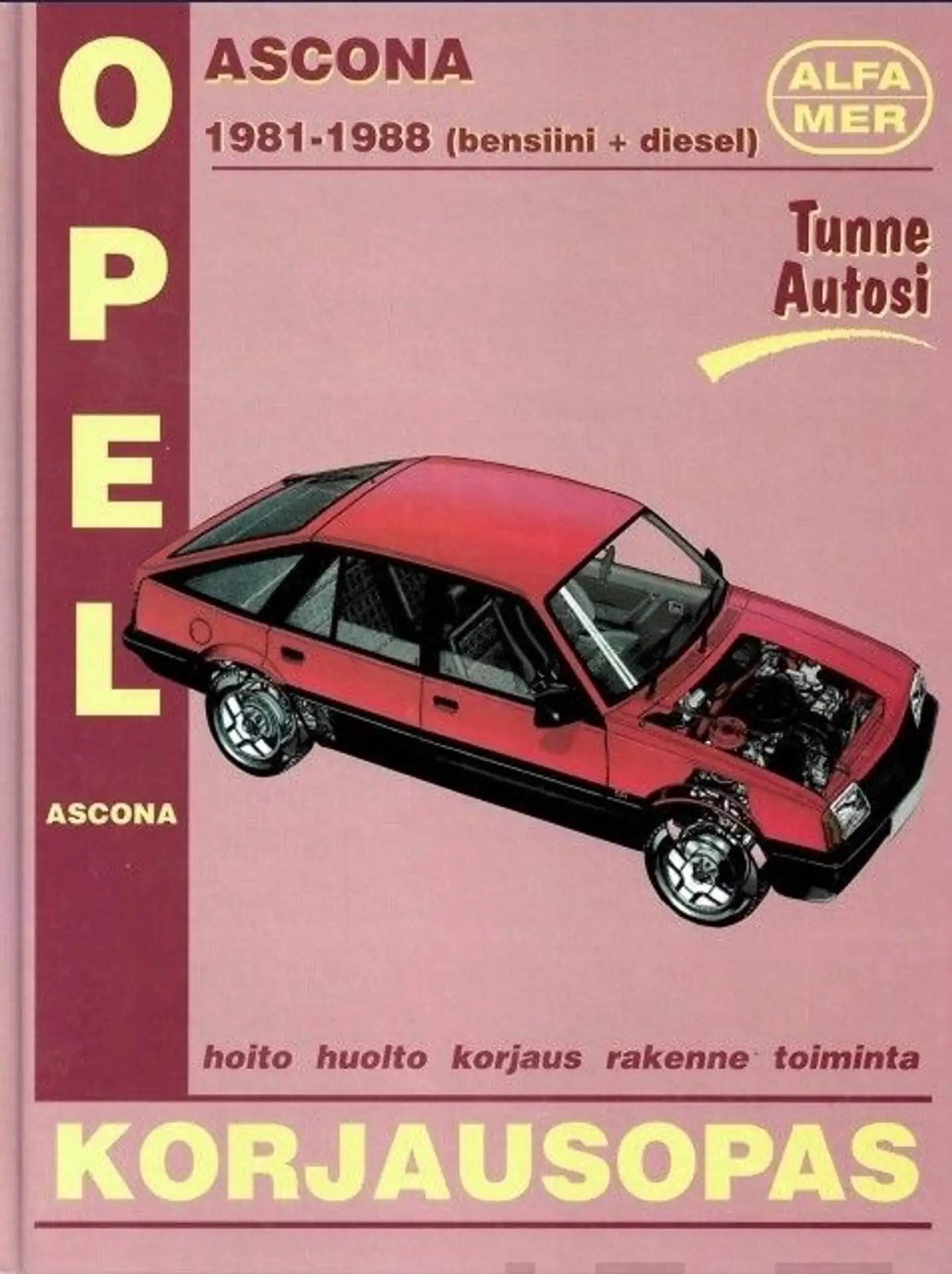 Mauno, Opel Ascona 1981-88 (bensiini + diesel) - korjausopas