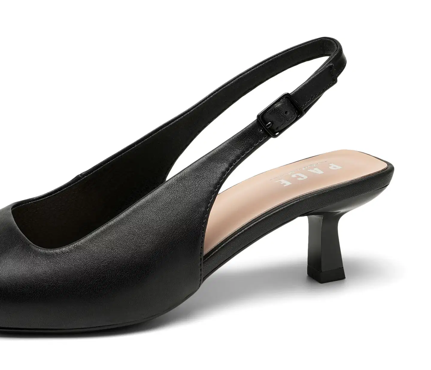 Pace naisten korolliset slingback-avokkaat Siga 345349 - BLACK - 6