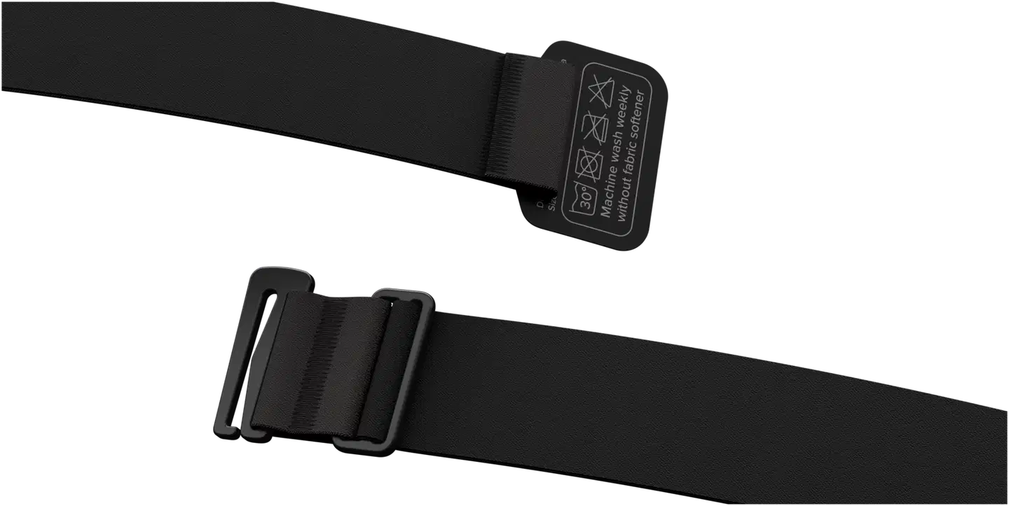 Suunto SHRM2 HR sykevyö XS/S, musta - 4