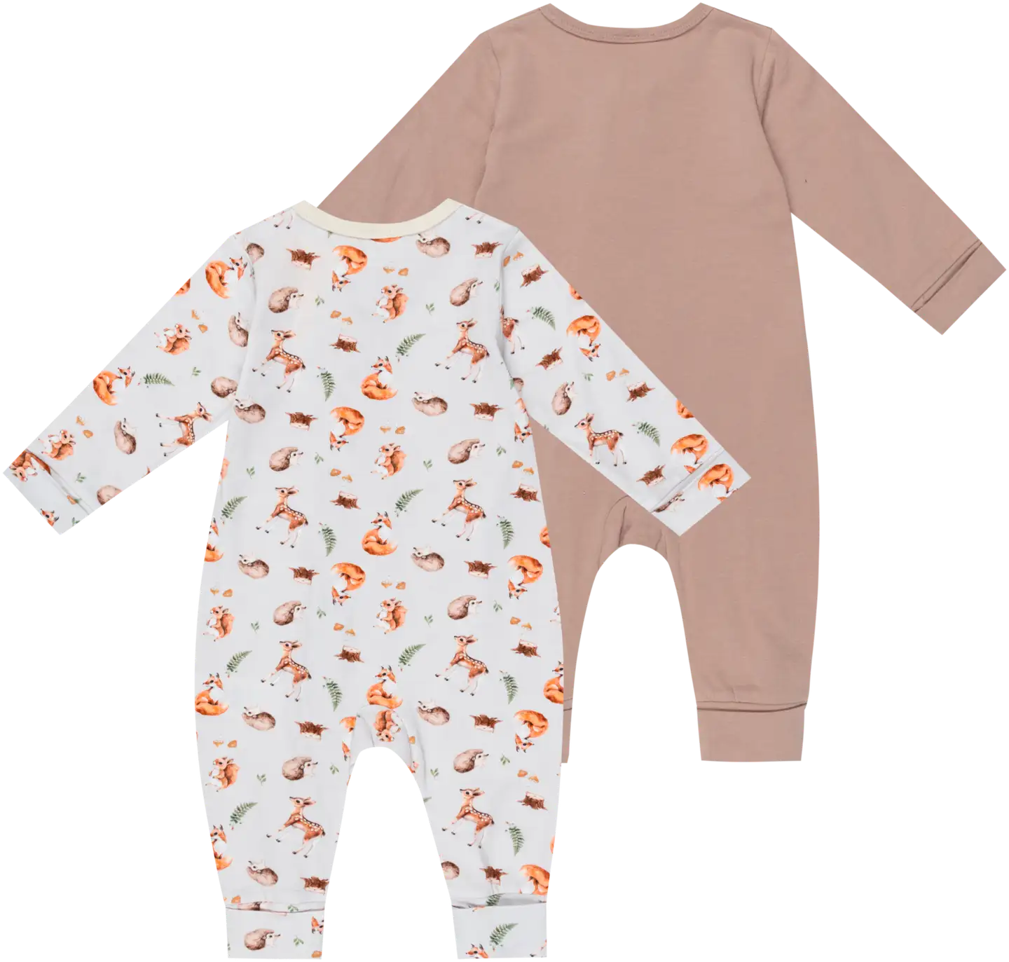 Ciraf vauvojen pyjama 250B252932 2-pack - beige squirrel aop - 2
