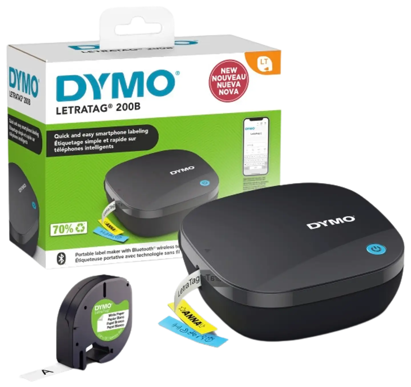 DYMO Letratag 200B - 3