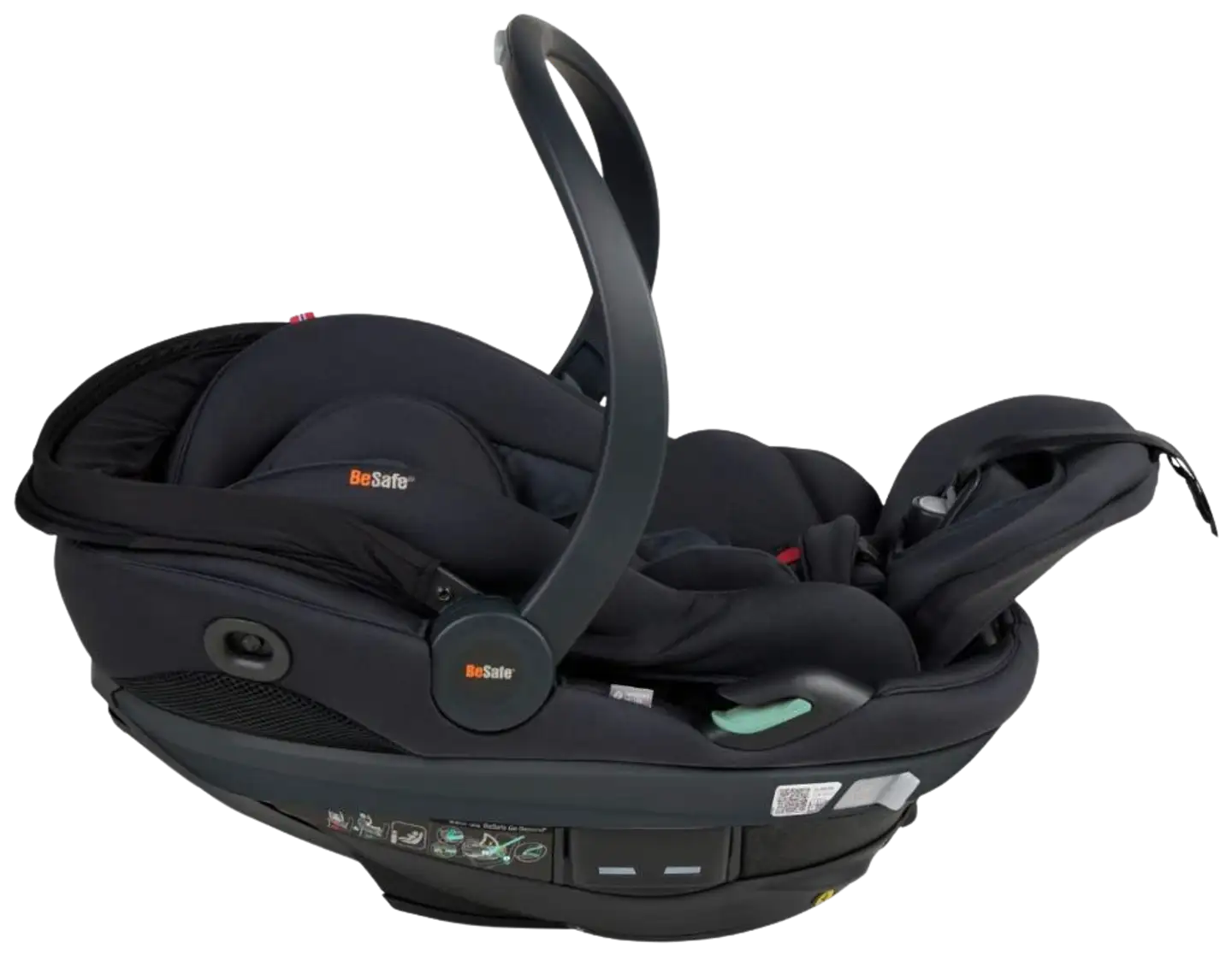 Besafe Go Beyond 2 turvakaukalo Black Soft Breeze - 4