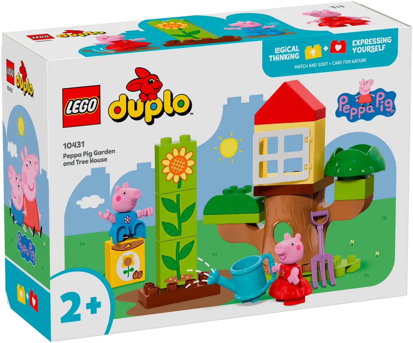 LEGO Peppa Pig 10431 Pipsa Possun piha ja puumaja - 2