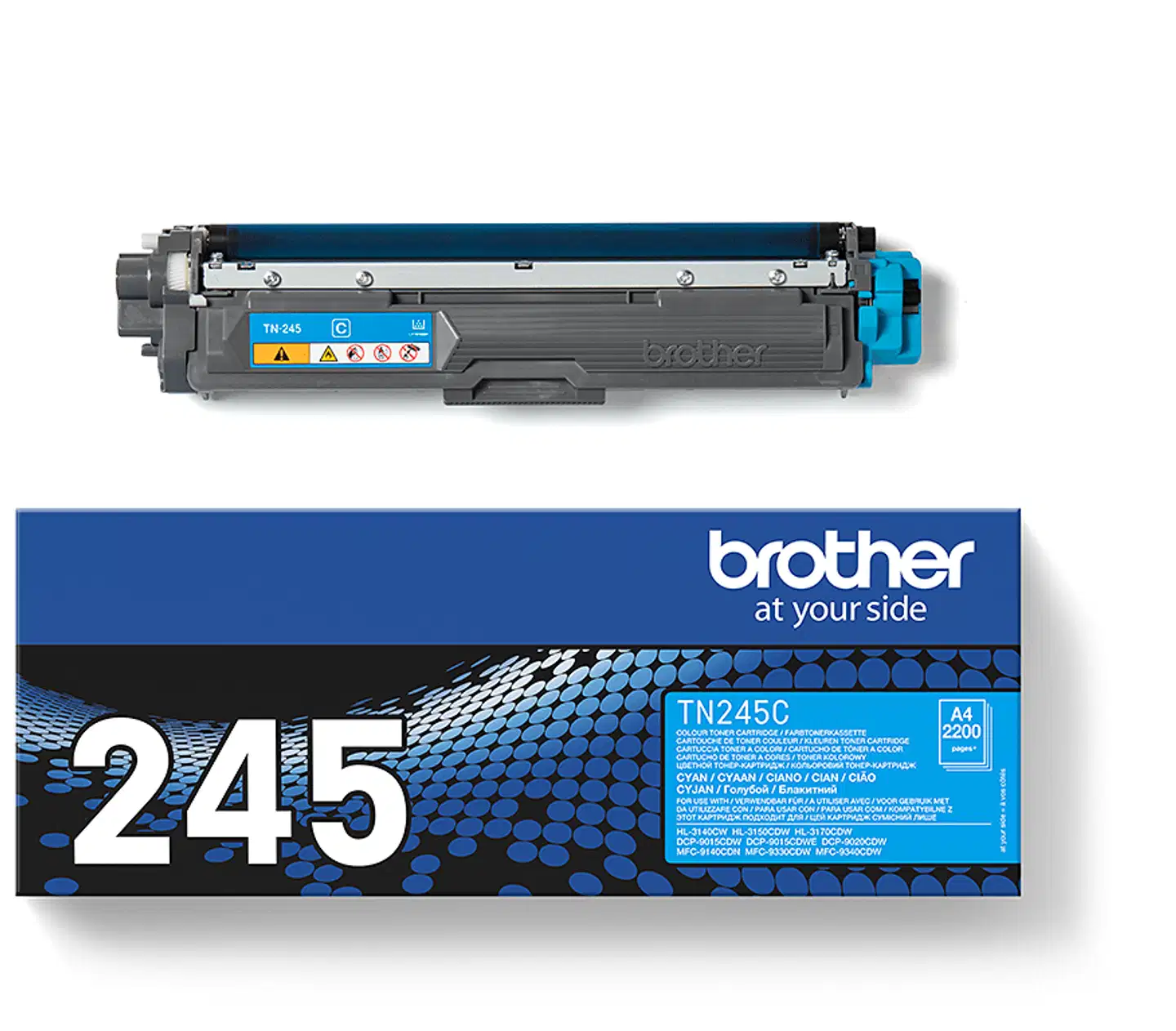 Brother laservärikasetti TN-245C musta - 3