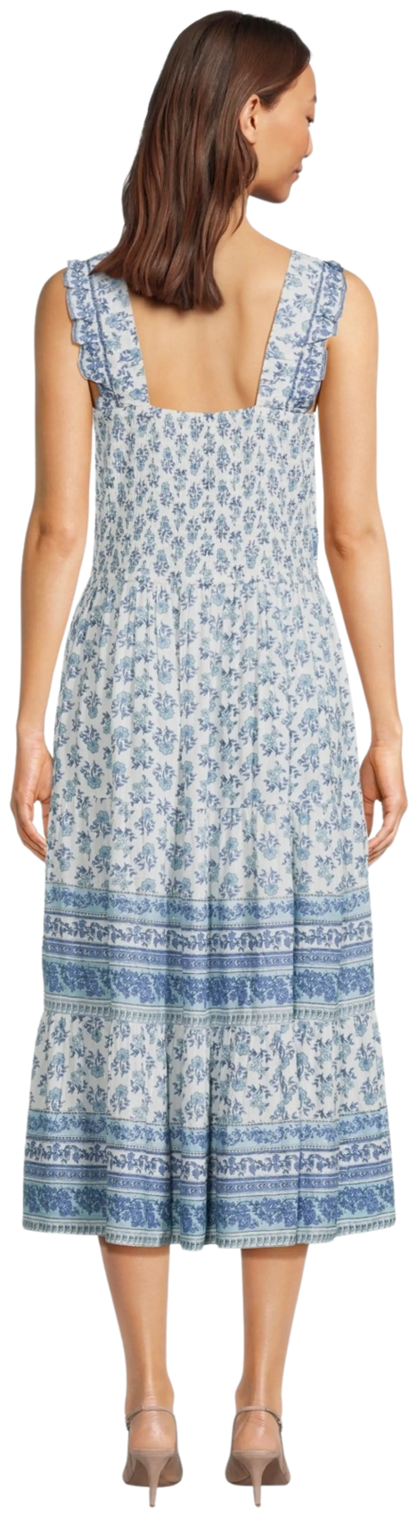 Margaux Riviera naisten mekko SDL-014 - Blue/white aop - 3