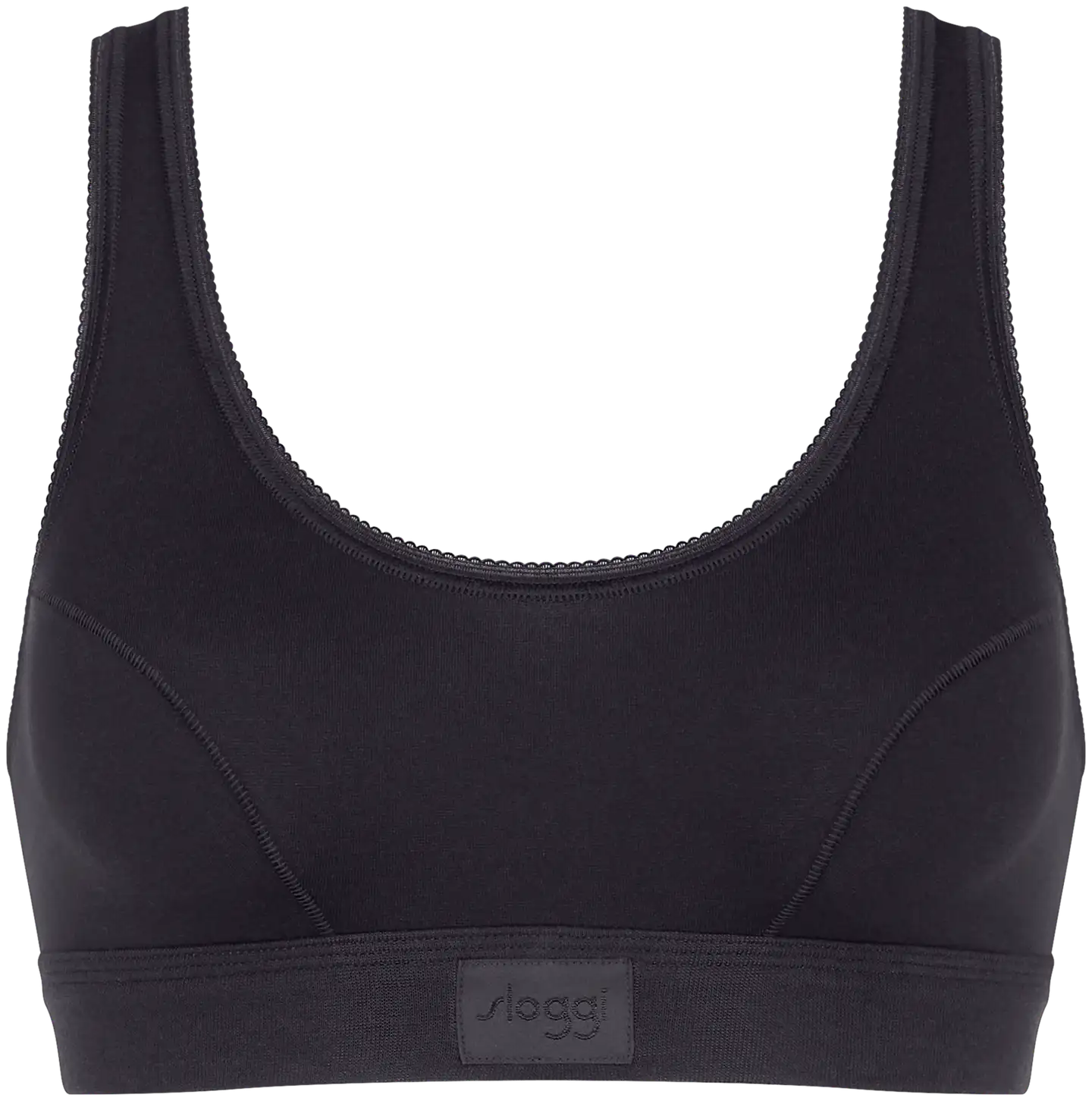 Sloggi naisten Double Comfort T H Top - 0004-BLACK - 1