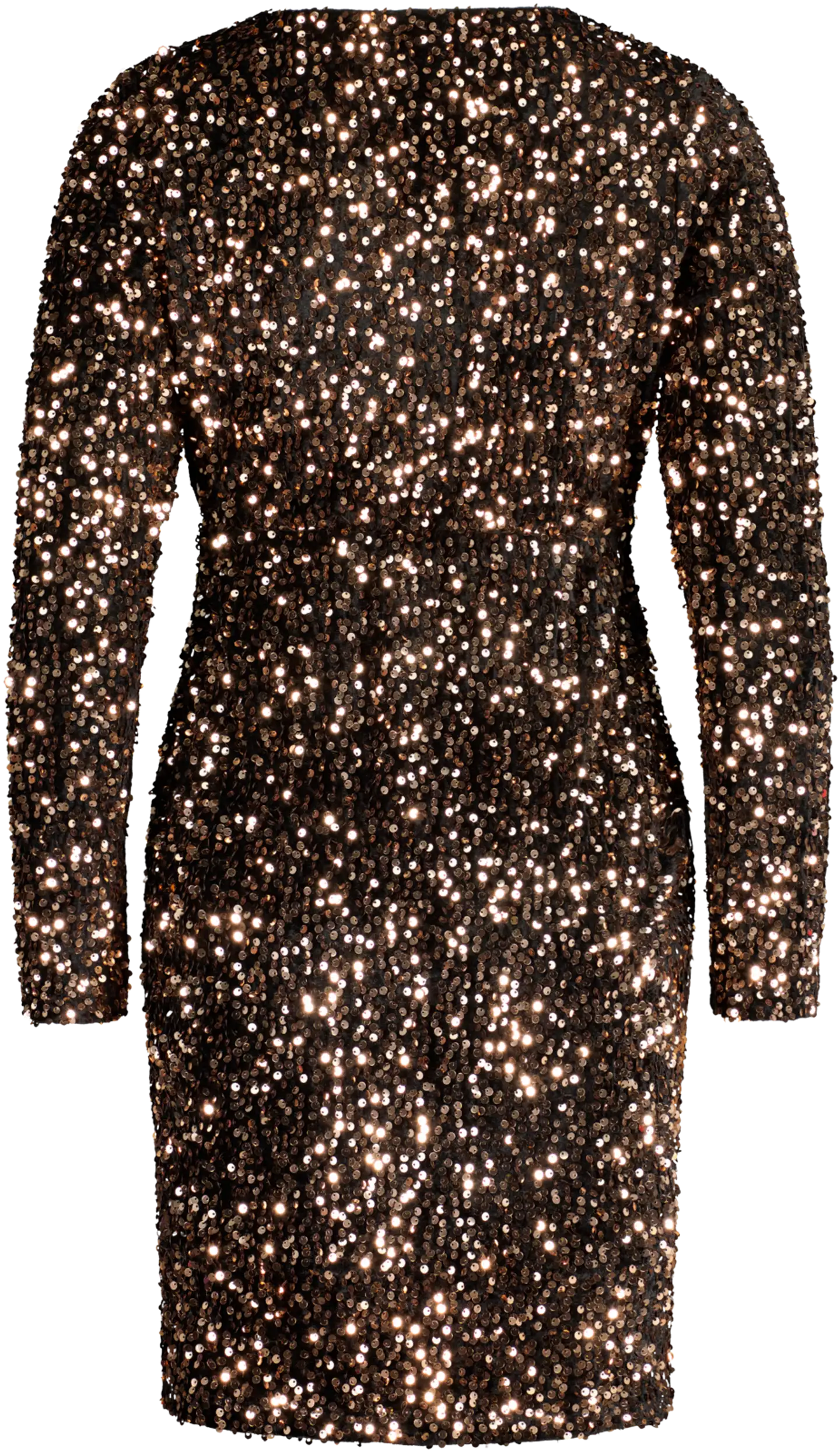 House naisten paljettimekko 218H402525 - Gold - 1