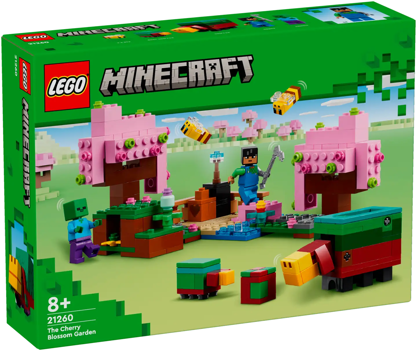 LEGO Minecraft 21260 Kukkiva kirsikkapuutarha - 2