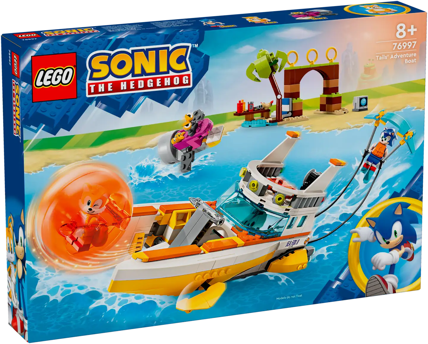 LEGO® Sonic the Hedgehog™ 76997 - Tailsin seikkailuvene - 2