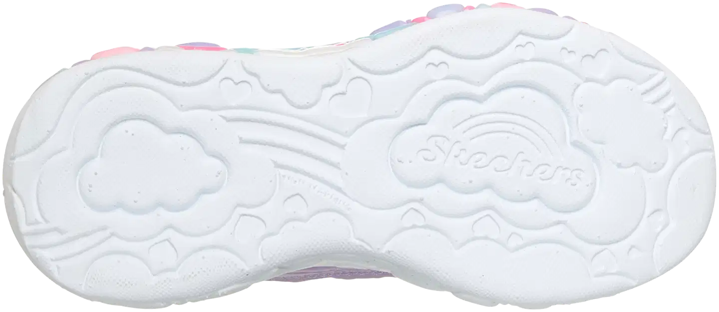 Skechers lasten vilkkutennarit Cozy Fit Heart Light - Lavender multitrim - 2
