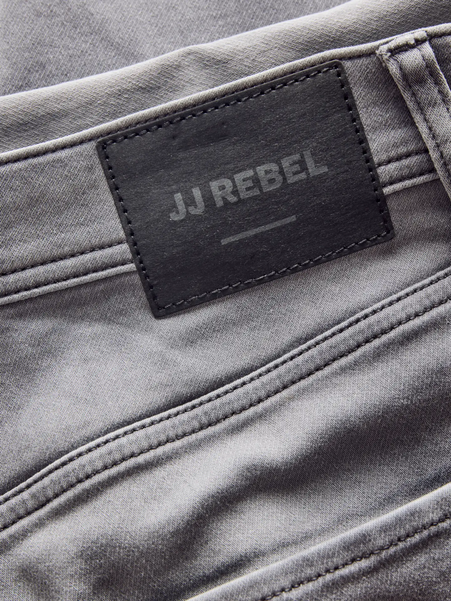 JJ REBEL miesten farkut Jrebadam - Grey denim - 3