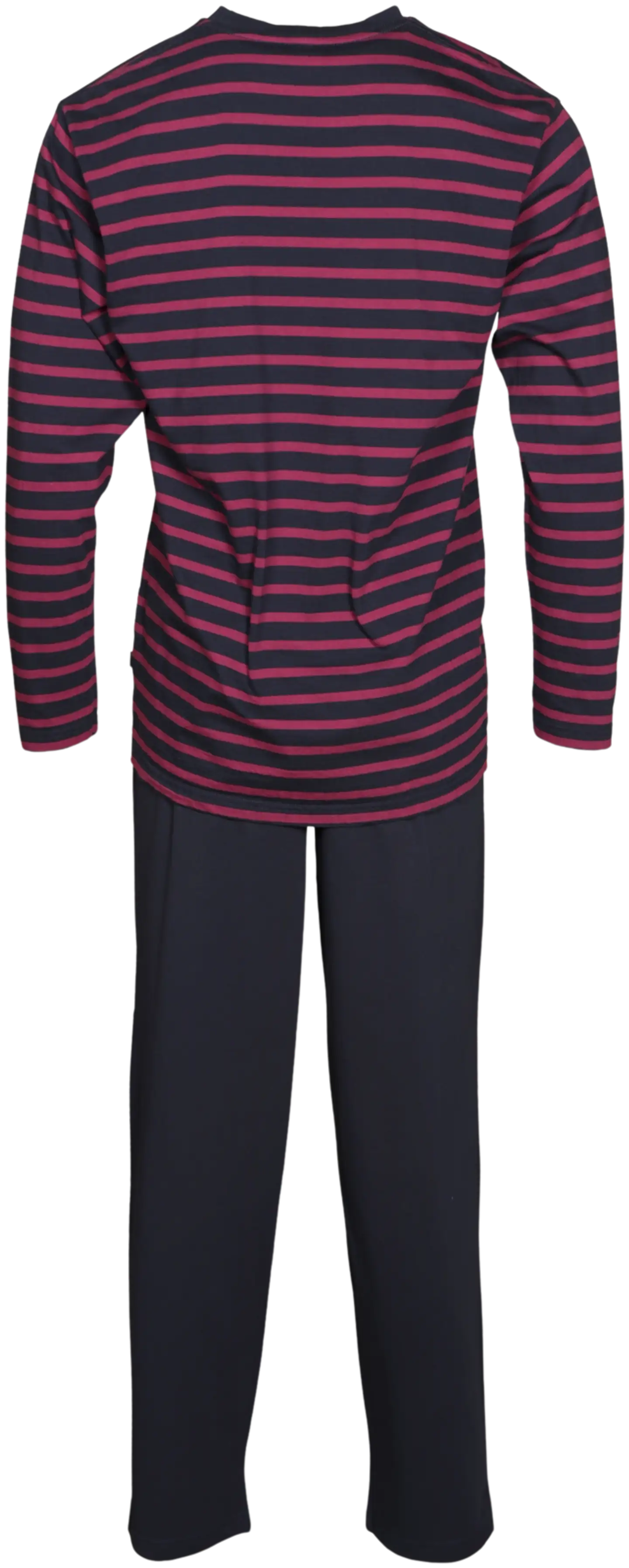 RATIA miesten pyjama - t. sininen/viininpunainen - 2