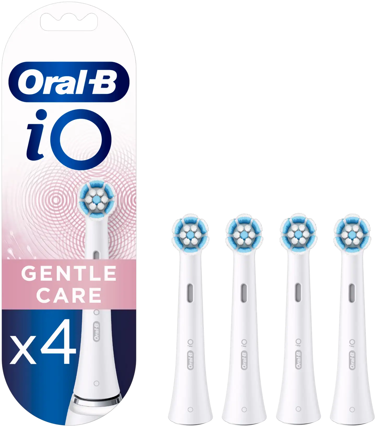 Oral-B Vaihtoharjat iO Gentle Care 4 kpl - 1