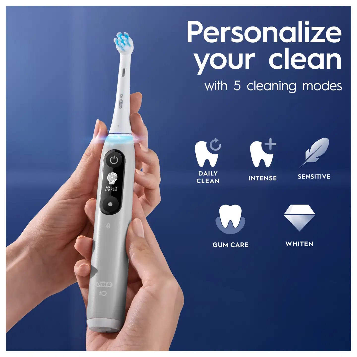 Oral-B iO 6 Grey sähköhammasharja, 2 Vaihtoharjaa, 1 Matkakotelo - 6