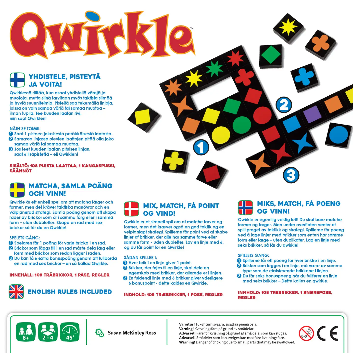 Lautapelit.fi Qwirkle lautapeli 10+ - 2