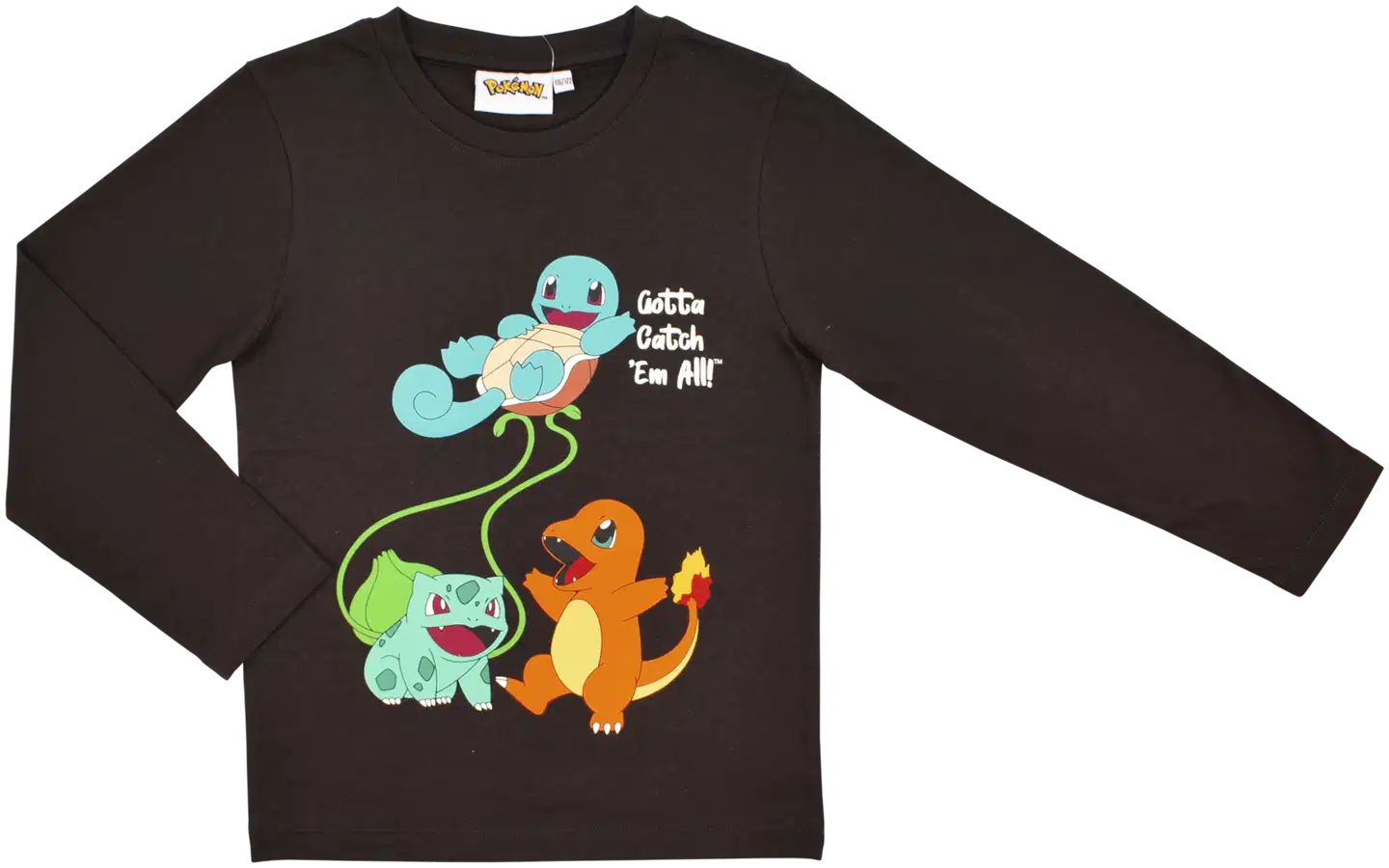 Pokemon lasten trikoopaita DG-PKMN30 - Tummanharmaa