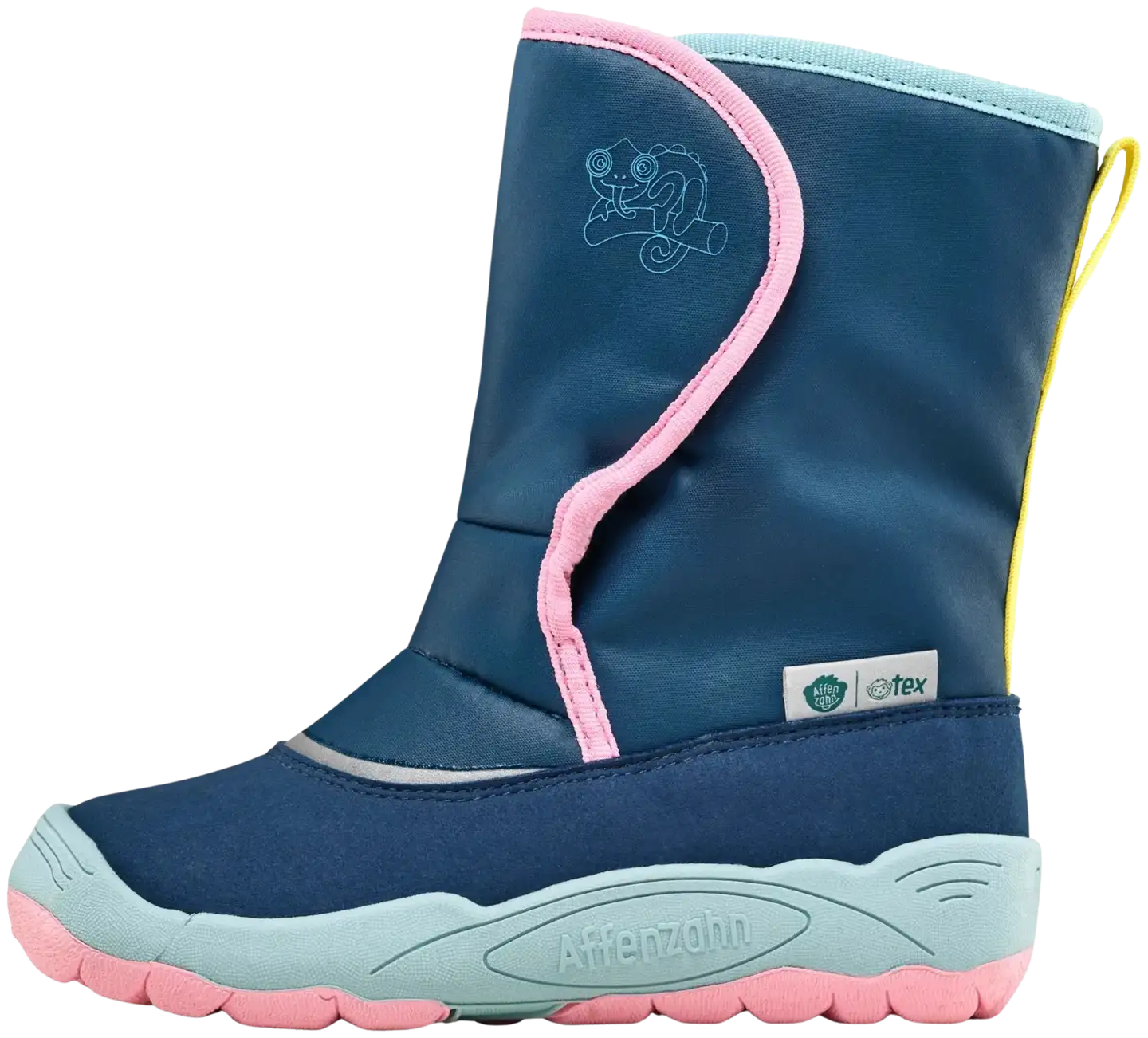 Affenzahn lasten paljasjalkakenkä Snow Boot Vegan Freezy - Chameleon - 4