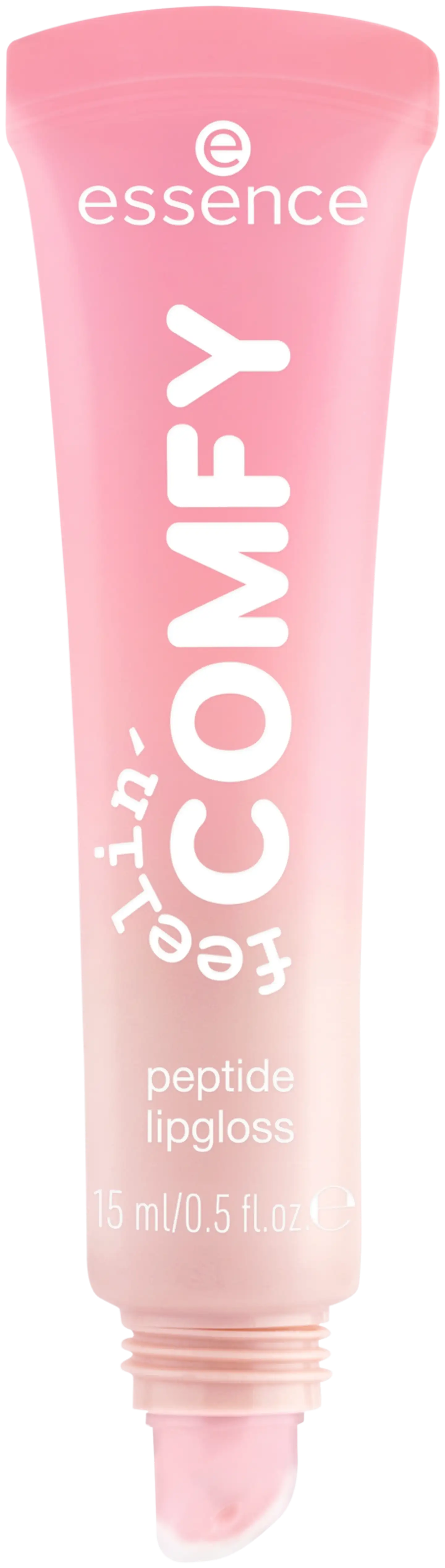 essence feelin' comfy peptide lipgloss 01 Strawberry Self-love 15 ml - 2