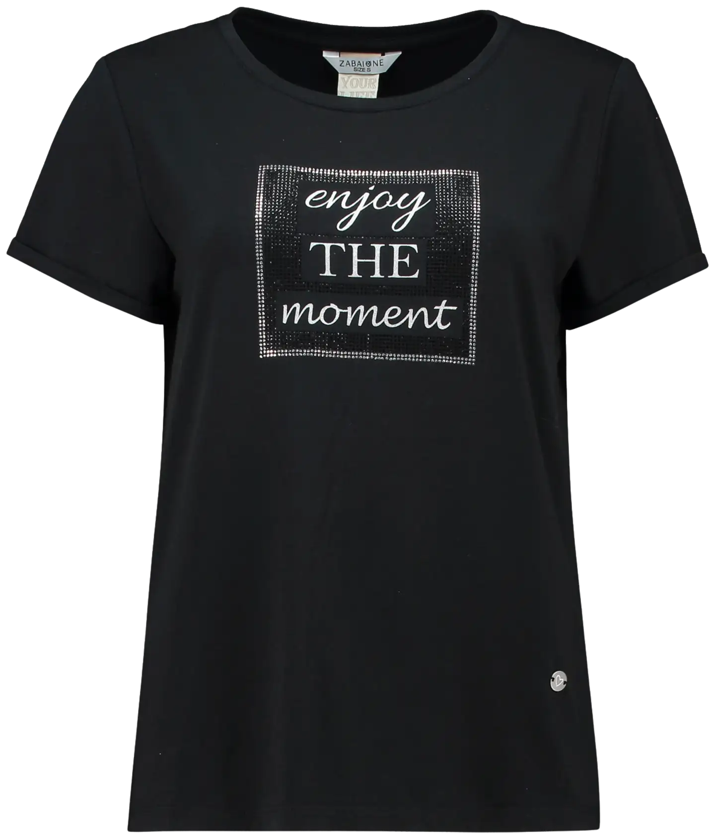 Zabaione naisten t-paita Au44tumm - BLACK - 1