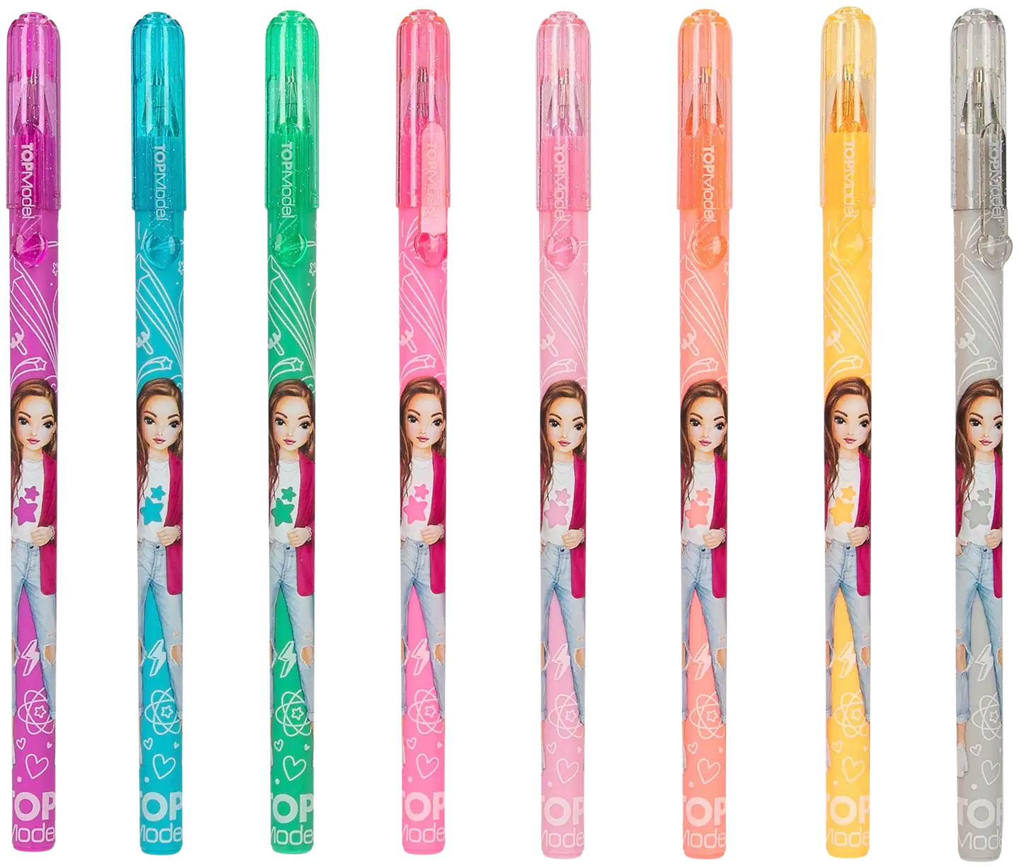 TOPModel kimallegeelikynät, 8 kpl - 3