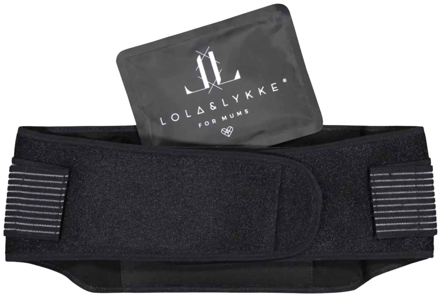 Lola&Lykke core relief raskausajan tukivyö - MUSTA - 1