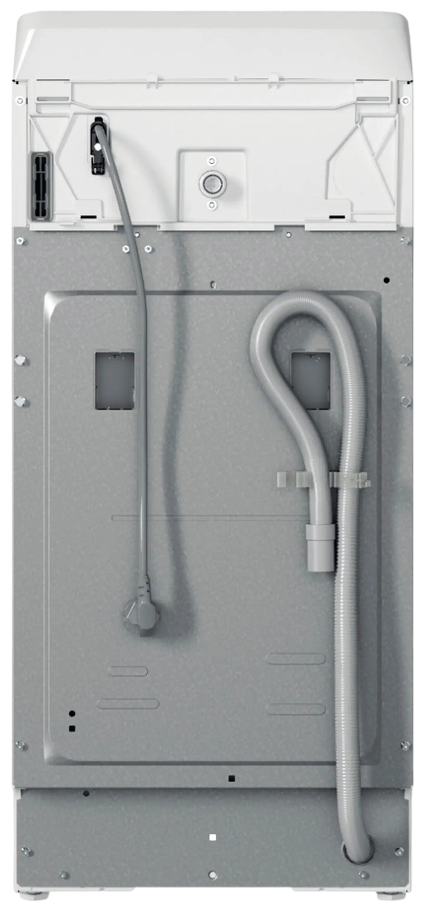 Whirlpool päältä täytettävä pyykinpesukone TDLR 6261BS FN, 40cm, 6kg, valkoinen - 5